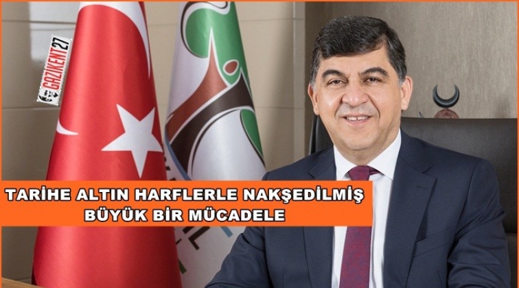 Fadıloğlu'ndan kurtuluş g&uuml;n&uuml; mesajı