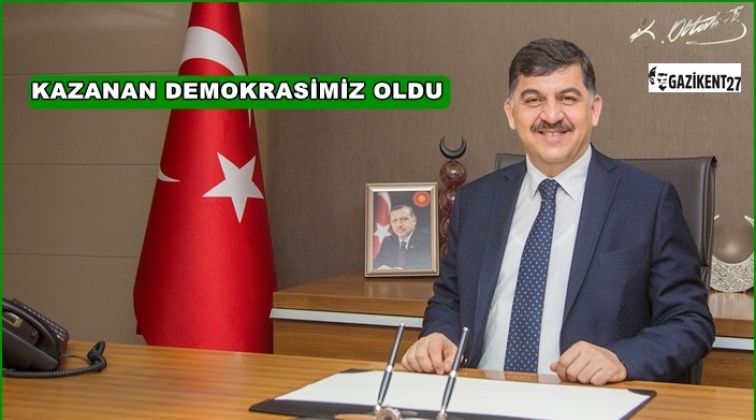 Fadıloğlu'ndan, kutlama mesajı