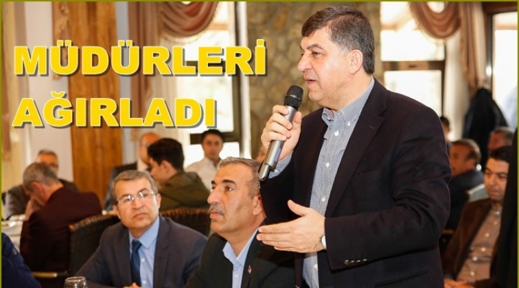 Fadıloğlu, m&uuml;d&uuml;rleri ağırladı