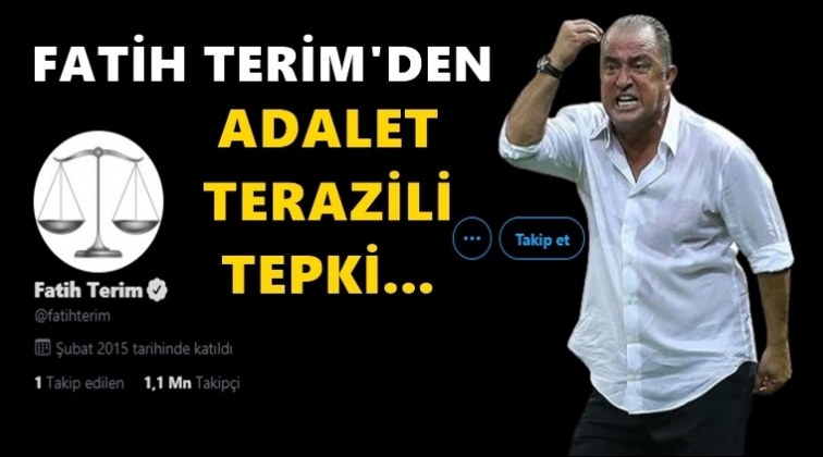 Fatih Terim’den ‘adalet terazili’ tepki!