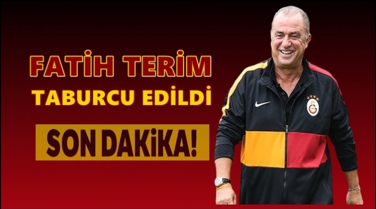 Fatih Terim’in taburcu edildi…