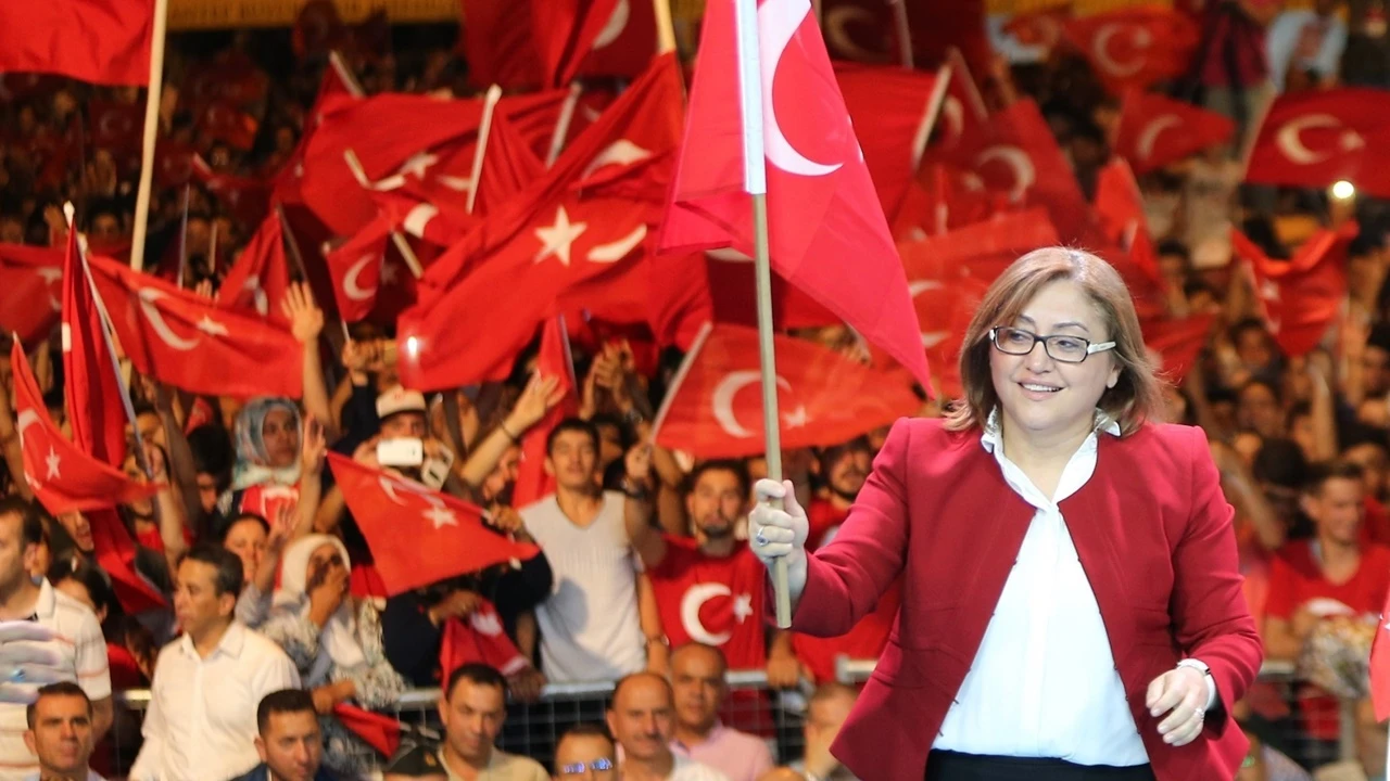 Fatma Şahin, 29 Ekim Cumhuriyet Bayramı'nı kutladı