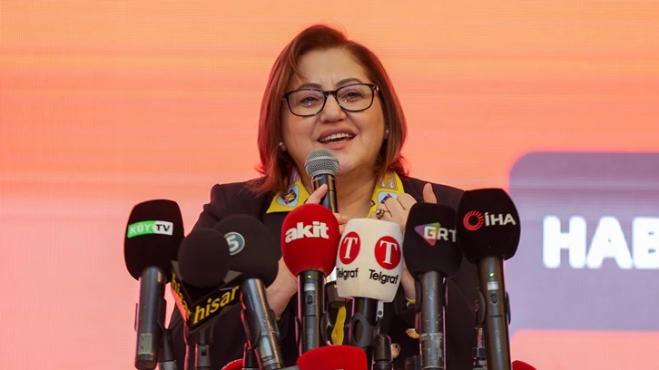 Fatma Şahin basın mensuplarıyla bir araya geldi