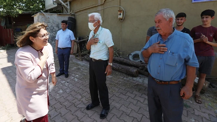 Fatma Şahin köy ziyaretlerini sürdürüyor