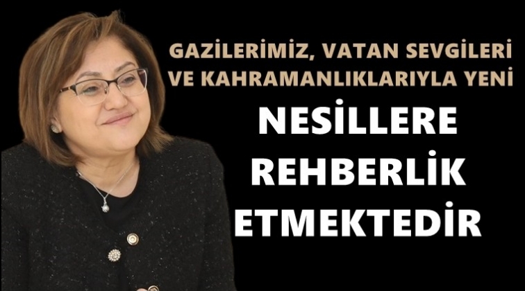 Fatma Şahin'den Gaziler Günü mesajı