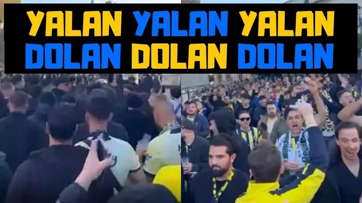 Fenerbahçe taraftarından İspanya’da “hükümet istifa” sloganları 