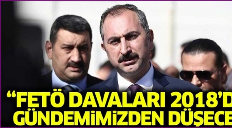 FETÖ davaları 2018'de gündemden düşecek...