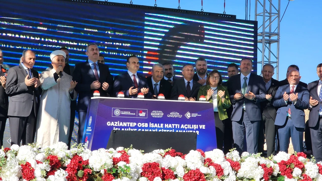 Fırat-OSB İsale Hattı Projesi t&ouml;renle hizmete a&ccedil;ıldı