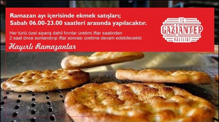 Fırınlarda lahmacun ve tepsi yasağı kalkıyor