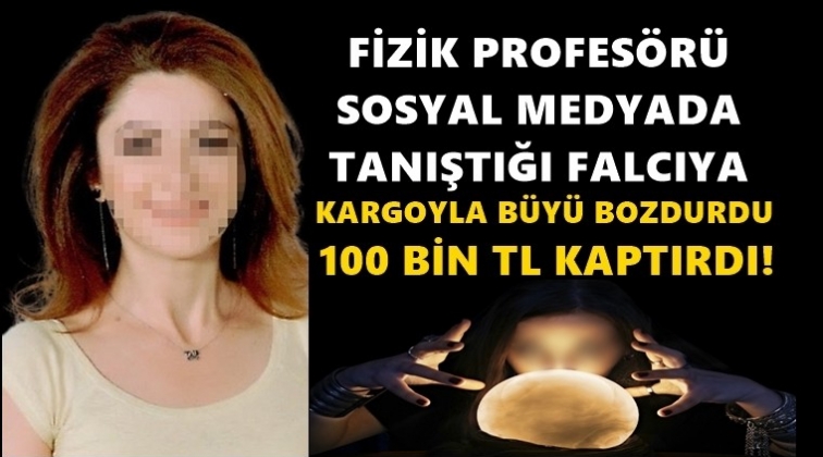 Fizik profesörü 100 bin TL dolandırıldı!