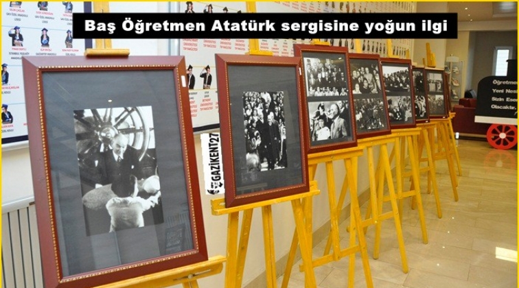Fotoğraflarla 'Baş Öğretmen Atatürk' sergisi