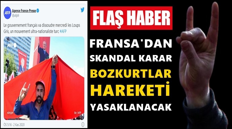 Fransa 'Bozkurtlar' hareketini yasaklayacak!