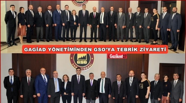 GAGİAD y&ouml;netiminden GSO'ya ziyaret