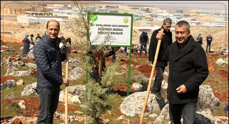 GAİB Hatıra Ormanı kuruldu...