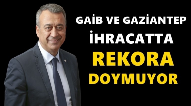 GAİB ve Gaziantep'ten ihracat rekoru...