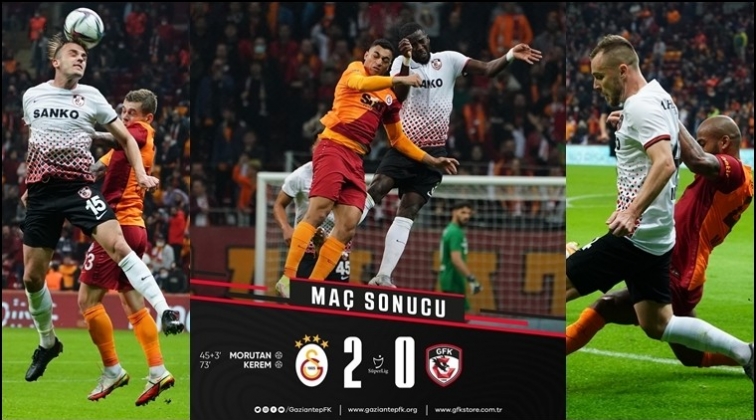 Maç sonucu: Galatasaray 2-0 Gaziantep FK