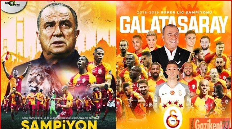 Galatasaray 22. şampiyonluğunu ilan etti