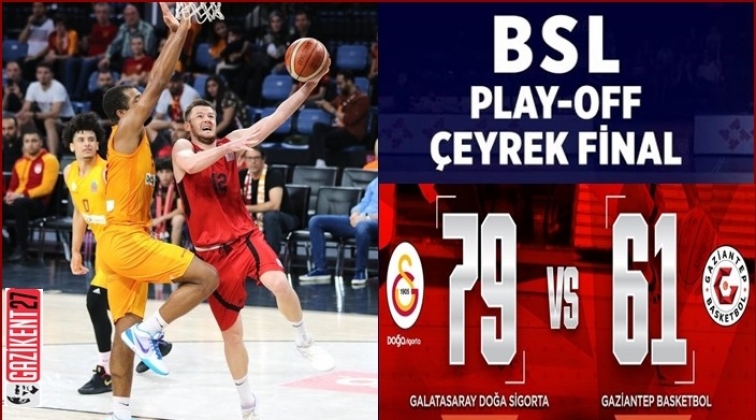 Galatasaray 79-61 Gaziantep Basketbol