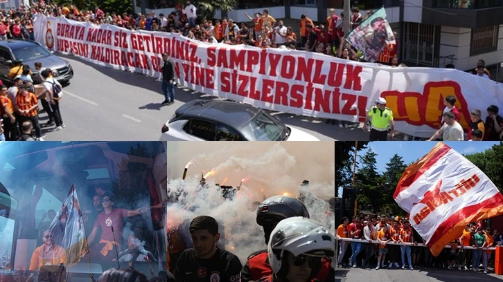 Galatasaray, Konya'ya böyle uğurlandı...