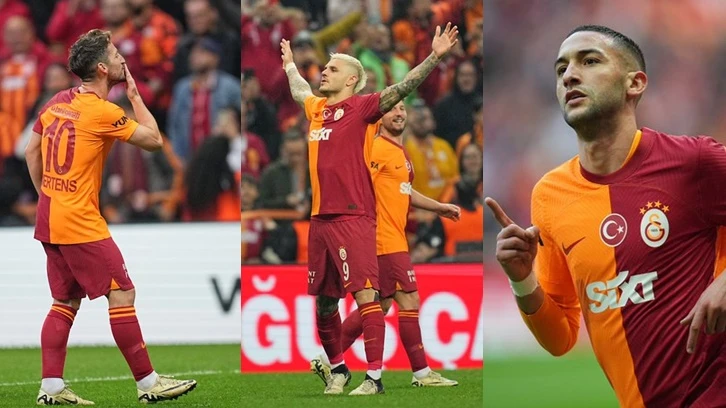 Galatasaray, Sivasspor'u 6 golle geçerek rekor kırdı