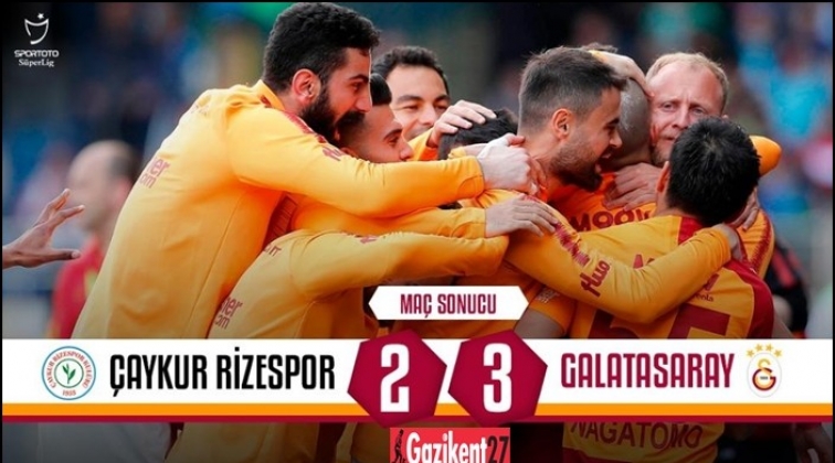 Galatasaray son nefeste!..