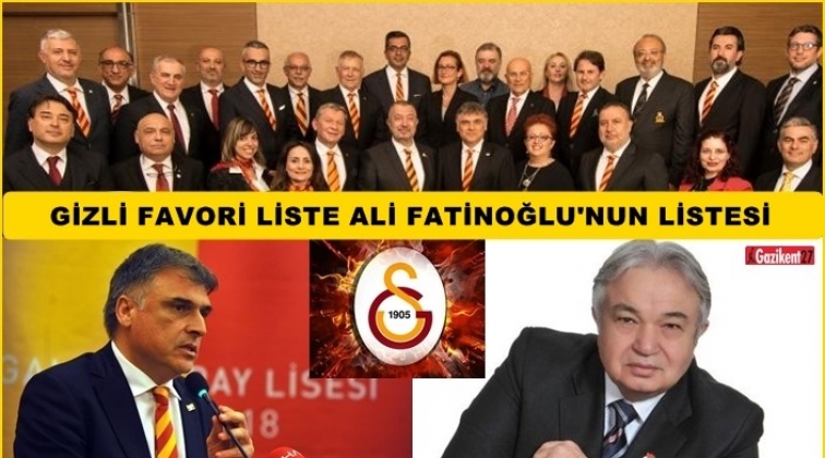 Galatasaray'da seçim çok çekişmeli geçecek