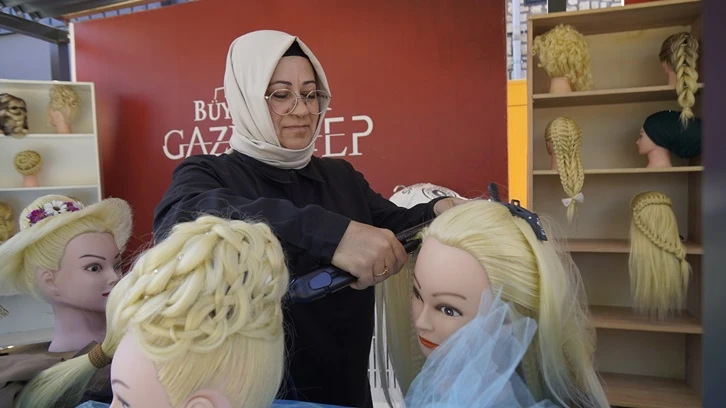 GASMEK öğrencilerinin özel sergisi büyük ilgi görüyor