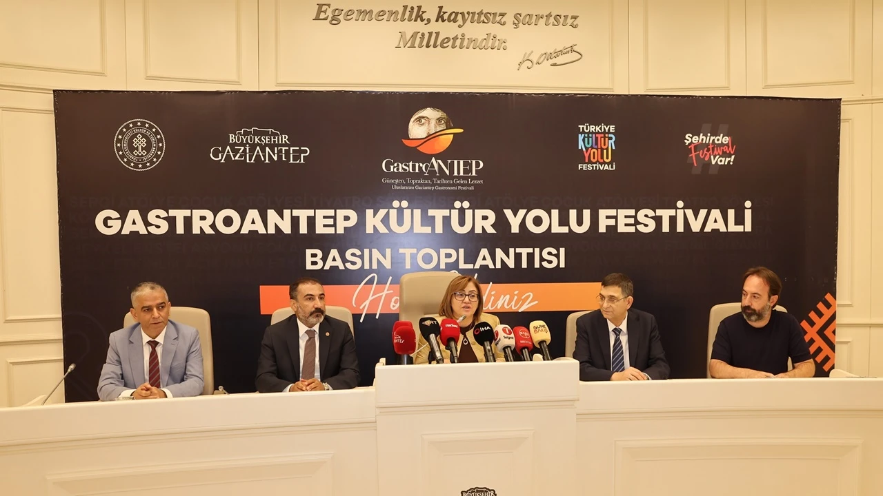 GastroANTEP Kültür Yolu Festivali için geri sayım başladı