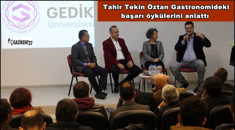 Gastronomide Başarı Hikayeleri paneli