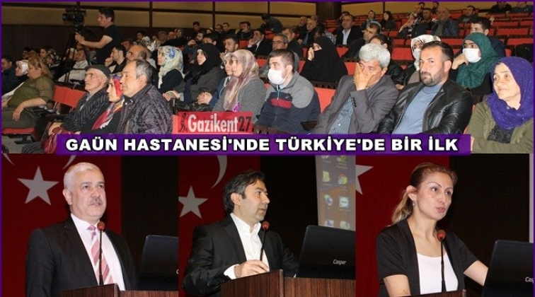 GA&Uuml;N Hastanesi&rsquo;nde B&ouml;brek Nakli Toplantısı