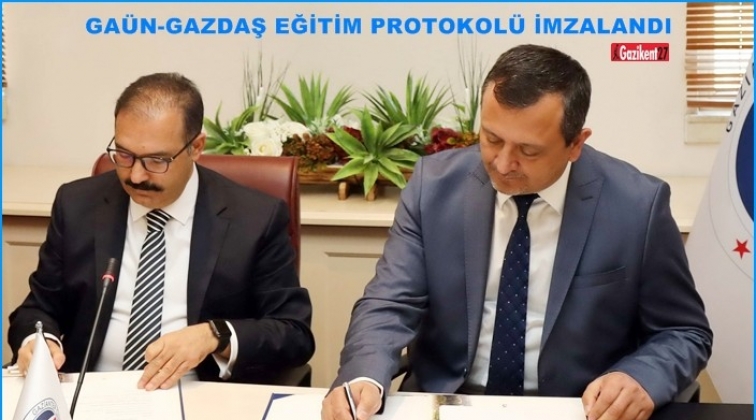 GA&Uuml;N ile Gazdaş arasında eğitim protokol&uuml;