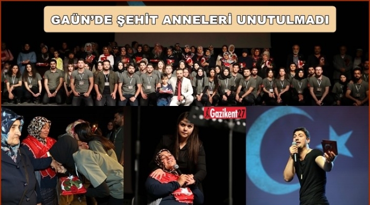 GA&Uuml;N'de şehit anneleri etkinliği