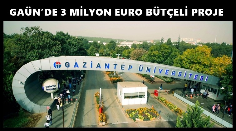 GAÜN'den 3 milyon euro bütçeli proje