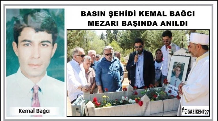 Gazeteci Kemal Bağcı dualarla anıldı