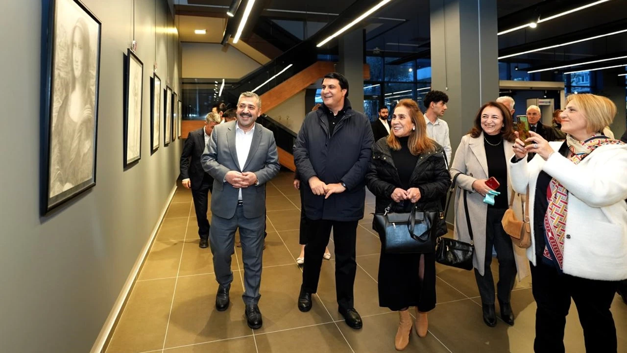 &ldquo;Gazi Şehrin İzinde 104 Eserle 104. Yıl Sergisi&rdquo; a&ccedil;ıldı