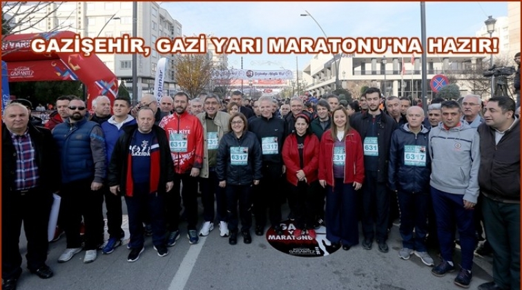 Gazi Yarı Maratonu için geri sayım başladı