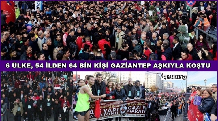 Gazi Yarı Maratonu&rsquo;nda rekor kırıldı