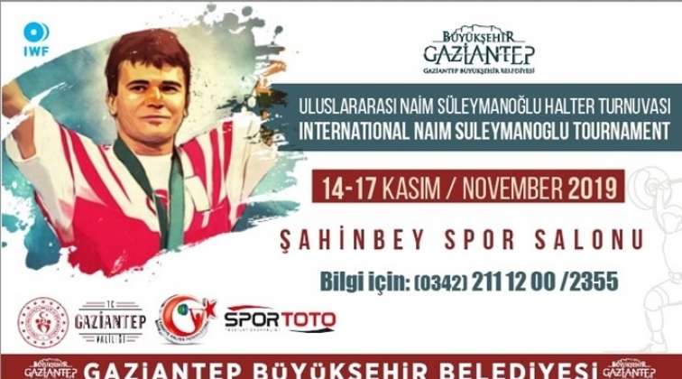 Gaziahtep'te Naim Süleymanoğlu Turnuvası düzenlenecek