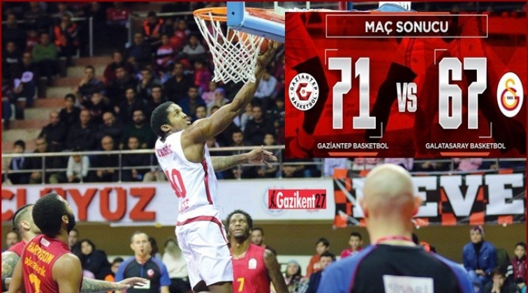 Gaziantep Basketbol 71-67 Galatasaray