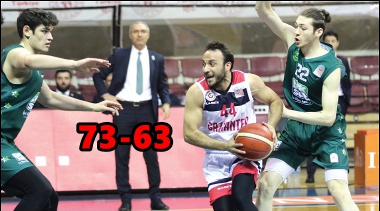Gaziantep Basketbol: 73 Teksüt Bandırma: 63