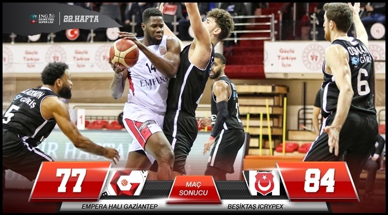 Gaziantep Basketbol 77-84 Beşiktaş