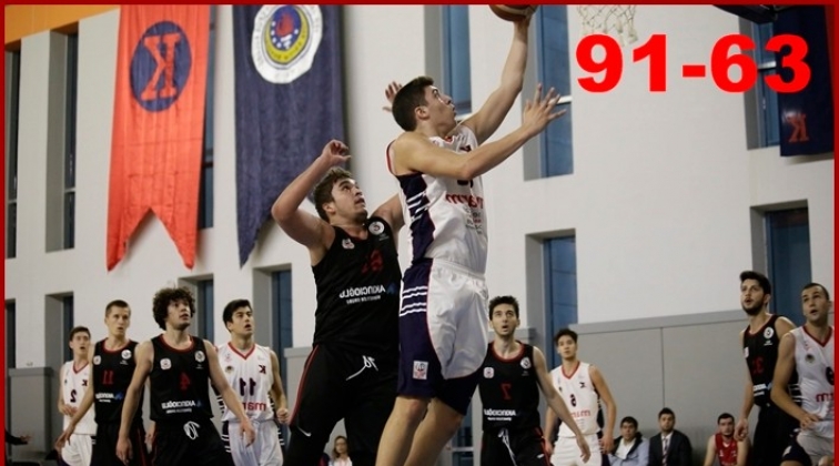 Gaziantep Basketbol 91-63 mağlup