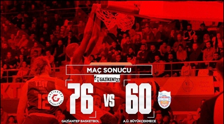 Gaziantep Basketbol - Arel Üniversitesi: 76-60