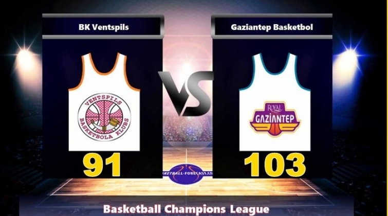 Gaziantep Basketbol deplasmanda kazandı 91-103