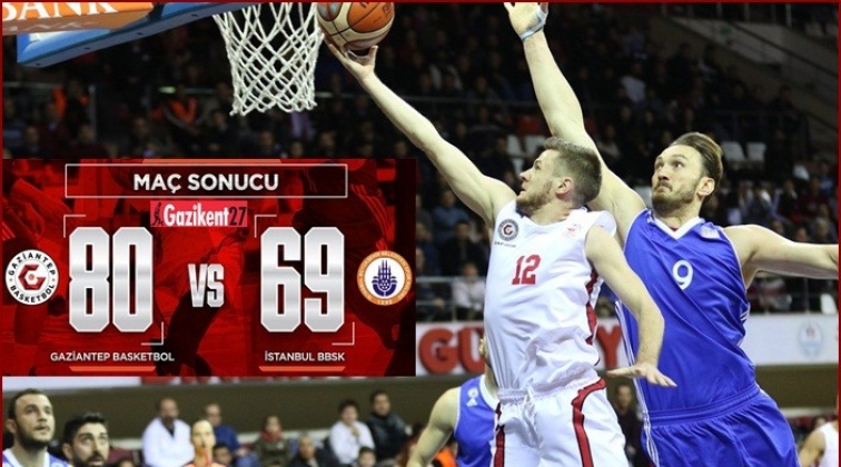 Gaziantep Basketbol - İstanbul Büyükşehir: 80-69
