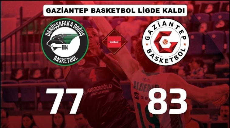 Gaziantep Basketbol ligde kalmayı başardı