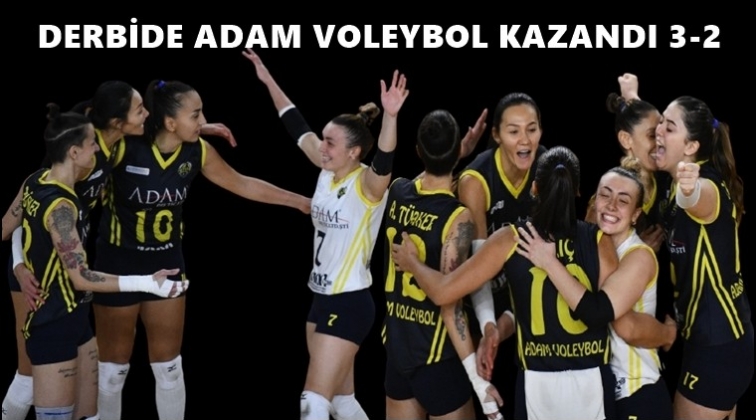 Gaziantep derbisini Adam Voleybol kazandı