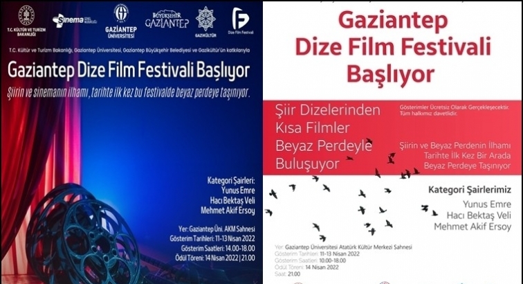 Gaziantep Dize Film Festivali başlıyor...