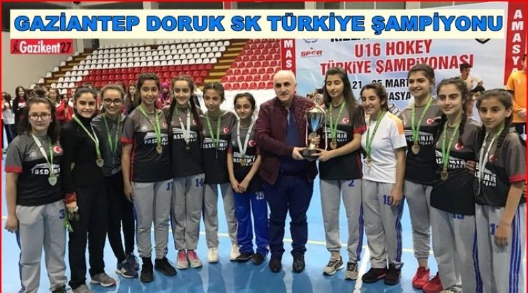 Gaziantep Doruk, Hokey Türkiye Şampiyonu