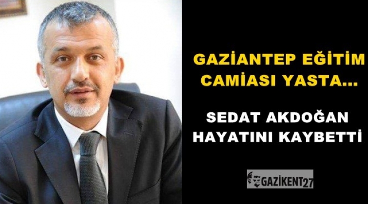 Gaziantep eğitim camiası yasta